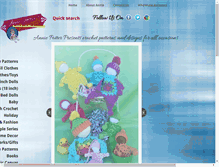 Tablet Screenshot of anniepotterpresents.com
